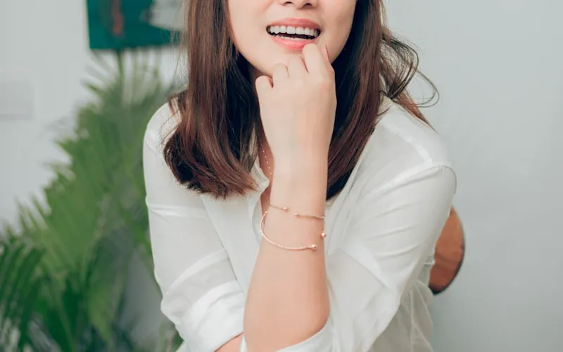 体質改善を達成した笑顔